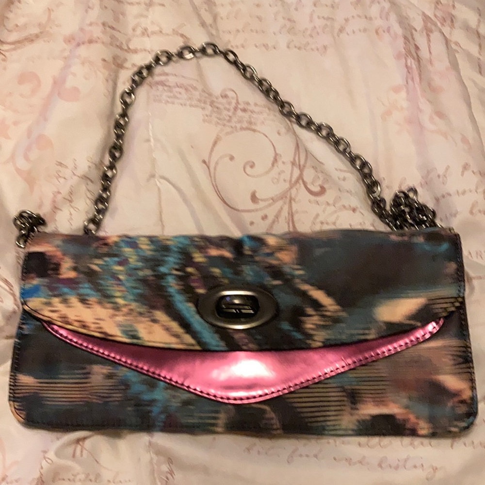 Multi colored small purse